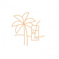 Strand Lounge Habernis Logo weiß